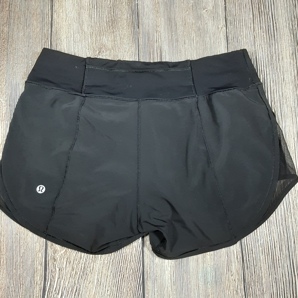 lululemon athletica Pants - Lululemon Attack the Track shorts size 4 black